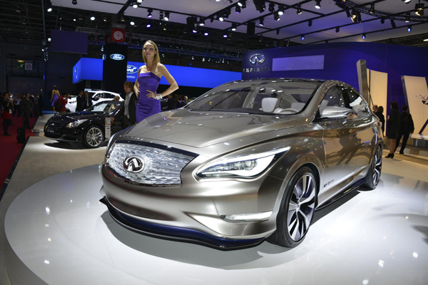 Το αμιγώς ηλεκτρικό Infiniti LE Concept