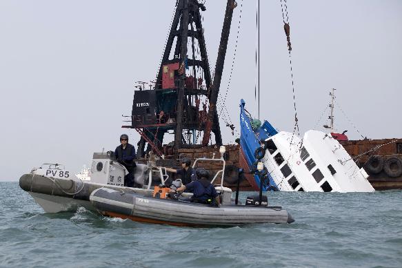 Άρχισε η έρευνα για τη ναυτική τραγωδία στο Χονγκ Κονγκ