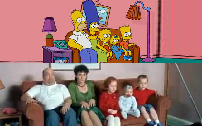 Οι Simpsons στην πραγματική ζωή