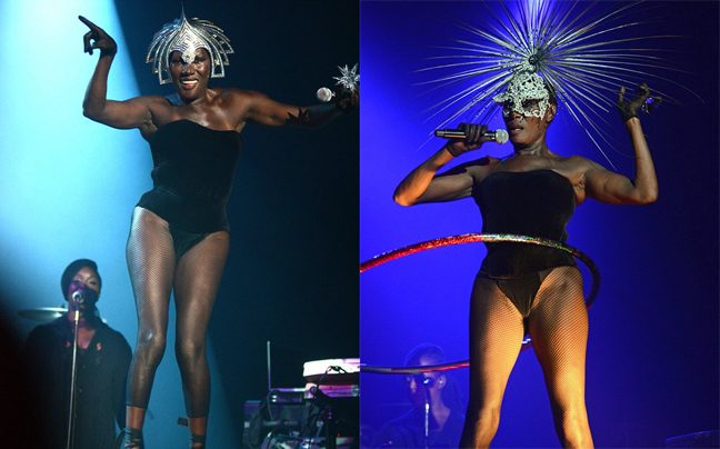 Ηασυγκράτητη 60χρονη Grace Jones