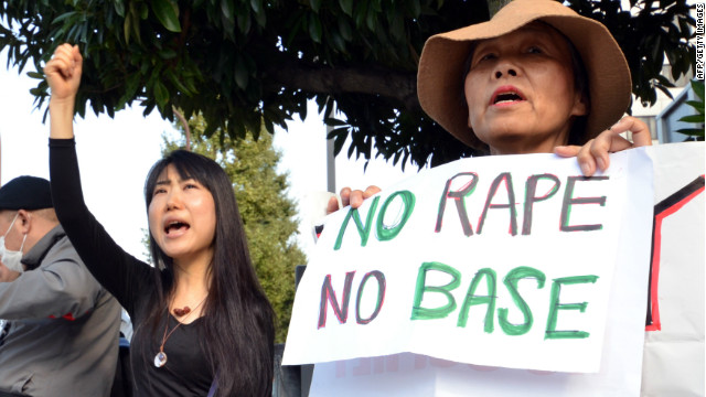 Θύμα βιασμού Ιαπωνέζα από άνδρες του Πολεμικού Ναυτικού των ΗΠΑ