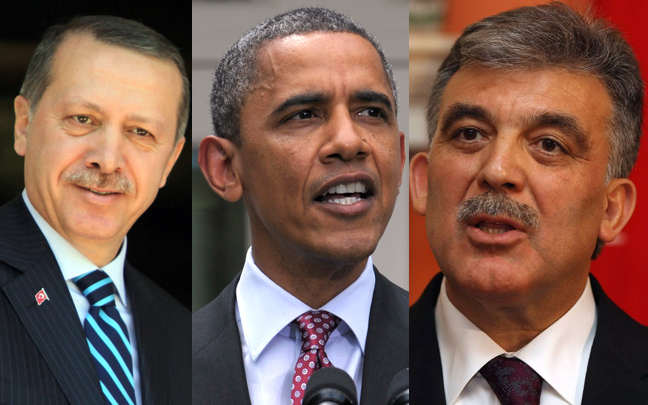 Συγχαρητήρια Ερντογάν-Γκιούλ στον Ομπάμα