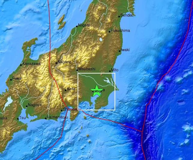 Σεισμός 4, 9 βαθμών Ρίχτερ στην Ιαπωνία