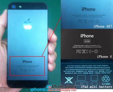 Διέρρευσαν οι πρώτες φωτογραφίες του iPhone 5S