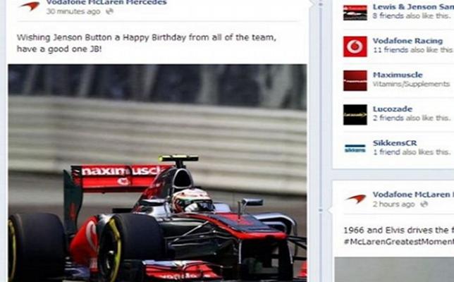 Διαδικτυακή γκάφα για τη McLaren