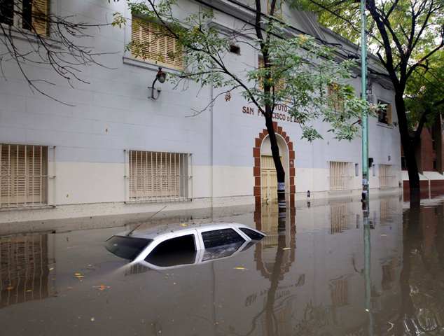 «Πνίγηκε η πόλη Λα Πλάτα στην Αργεντινή»