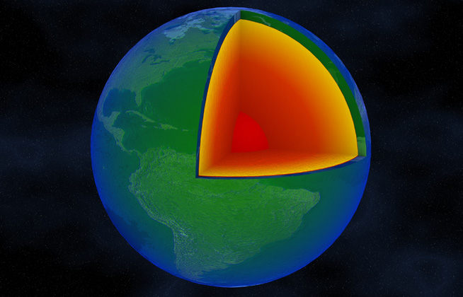 Νέα εκτίμηση για τη θερμοκρασία στον πυρήνα της Γης