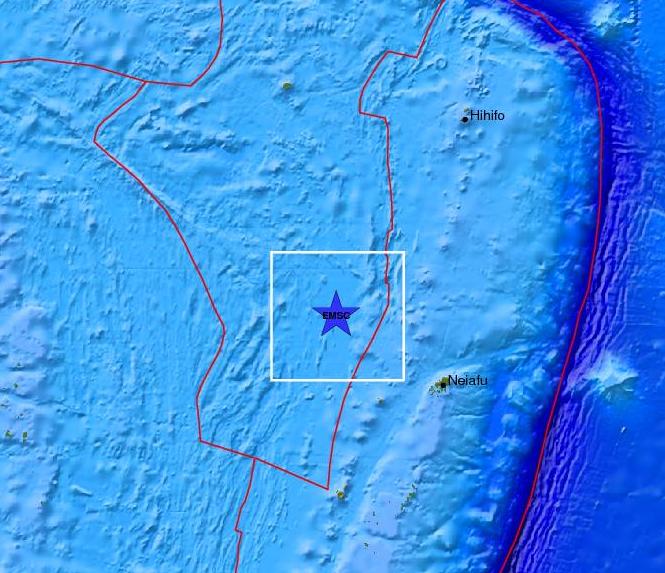Σεισμός 6,5 Ρίχτερ στα νησιά Τόνγκα