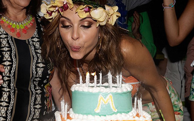 Η Maria Menounos γιόρτασε τα 35α γενέθλιά της