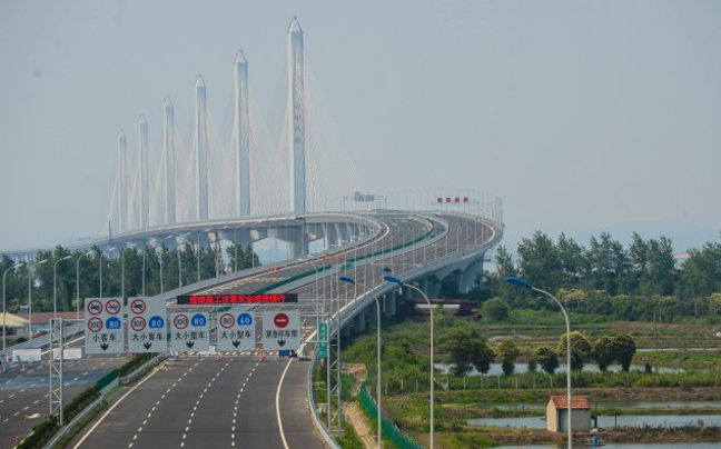 Η μεγαλύτερη καλωδιωτή γέφυρα στον κόσμο