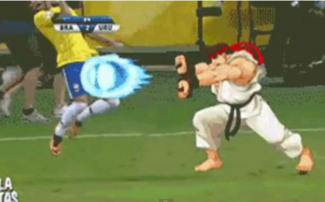 Ο Νεϊμάρ… στο Street Fighter!