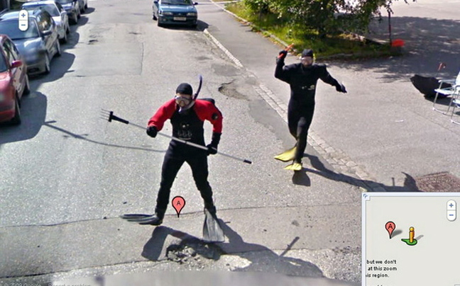 Όταν το Google street view συναντά το Ό,τι να &#8216;ναι