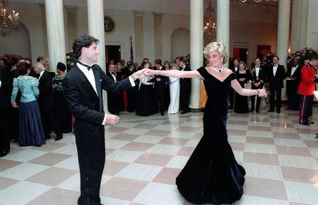 H πριγκίπισα Νταϊάνα χορεύει στο Λευκό Οίκο