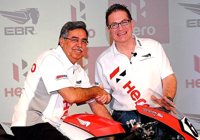 Η Hero MotoCorp αγόρασε το 49% της Erik Buell Racing