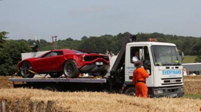 Ατύχημα με το Italdesign Giugiaro Parcour στο Goodwood