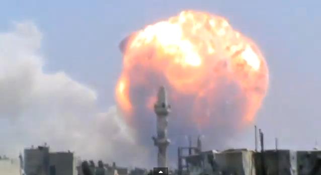 Τουλάχιστον 22 νεκροί από έκρηξη αποθήκης πυρομαχικών στη Συρία