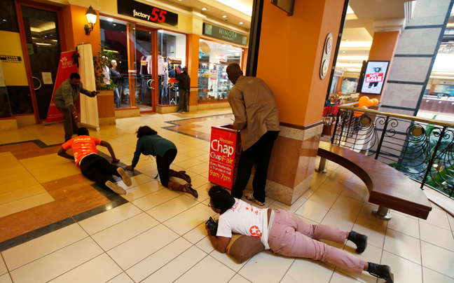Η απόλυτη φρίκη στο εμπορικό κέντρο στο Ναϊρόμπι