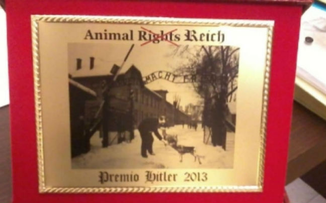 Αντιβραβείο «Χίτλερ» απονέμουν ιταλοί κτηνοτρόφοι