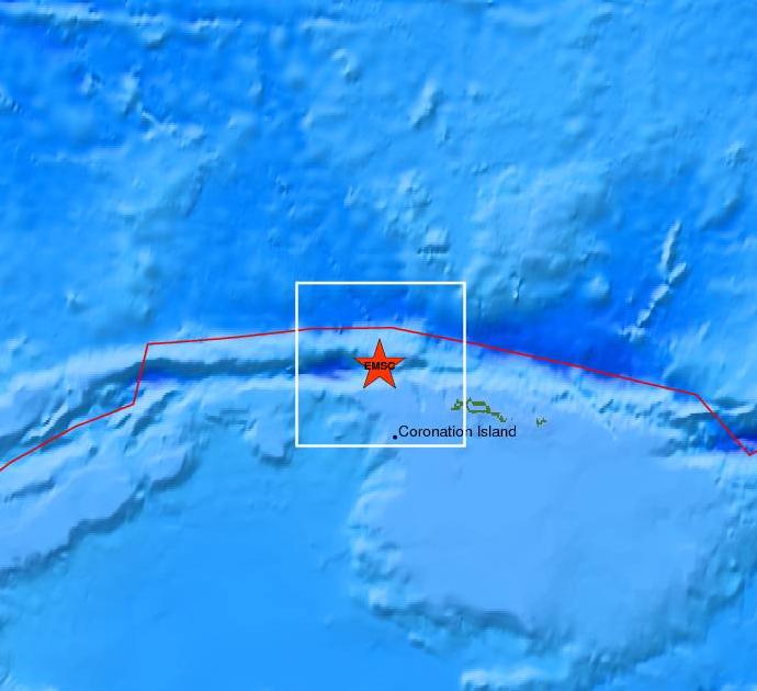 Σεισμός 6,8 ρίχτερ στο νότιο Ωκεανό