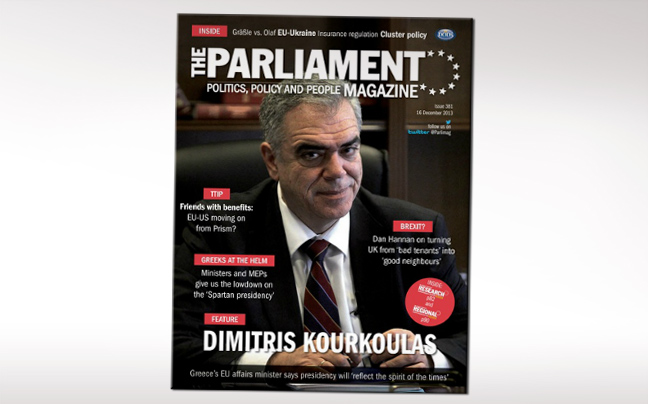 Αφιερωμένο στην ελληνική προεδρία το «The Parliament Magazine»