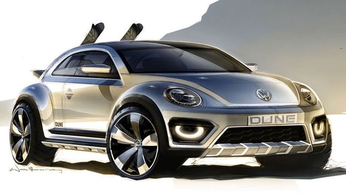 Το νέο «περιπετειώδες» VW Beetle Dune Concept