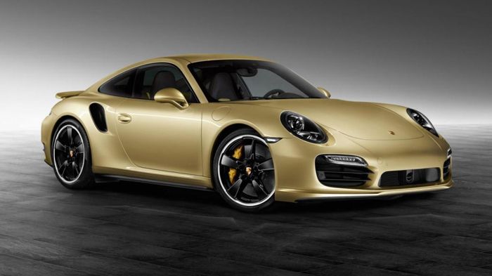 Μια «χρυσή» Porsche 911 Turbo