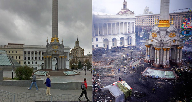 Το Κίεβο πριν και μετά