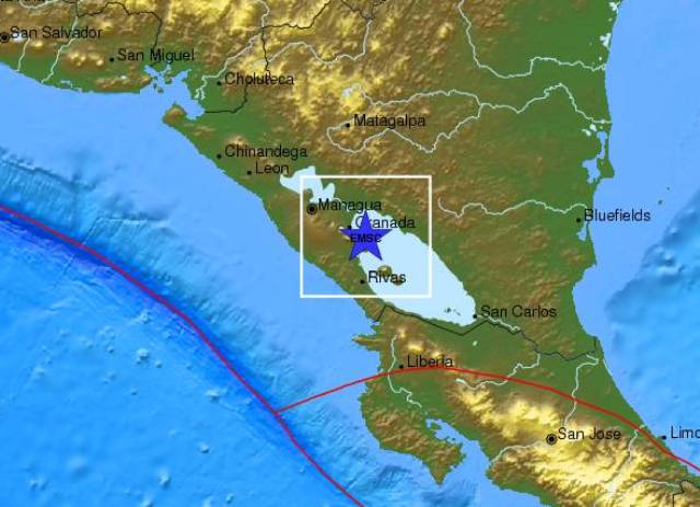Σεισμός 6,6 Ρίχτερ στη Νικαράγουα