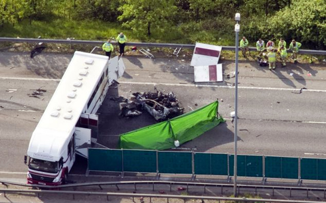 Δύο νεκροί σε τροχαίο σε βρετανικό αυτοκινητόδρομο