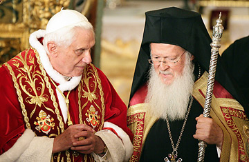 Συνάντηση Βαρθολομαίου με τον επίτιμο πάπα Βενέδικτο
