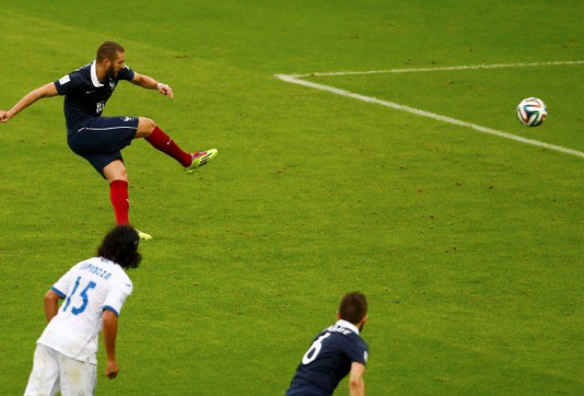 Γαλλία-Ονδούρα 1-0 στο ημίχρονο