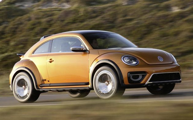 Το Beetle Dune concept εντοπίστηκε να βολτάρει σαν όχημα παραγωγής