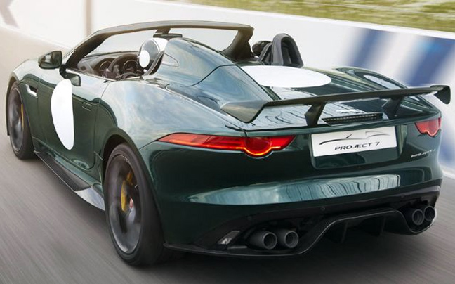 Βίντεο με την κορυφαία Jaguar F-Type Project 7