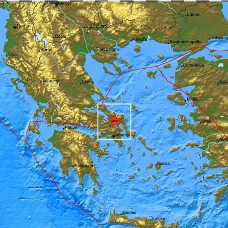 Σεισμός 4,4 ρίχτερ στη Χαλκίδα