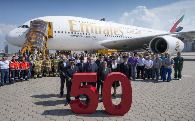 Νέα φτερά για την Emirates με το 50ο αεροσκάφος Α380