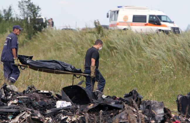 Οι σοροί των θυμάτων του αεροπλάνου θα μεταφερθούν στο Χάρκοβο