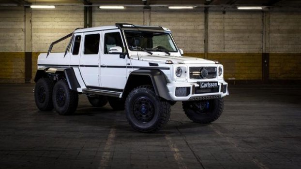 Το G63 AMG 6&#215;6 της Mercedes ακόμα πιο δυνατό