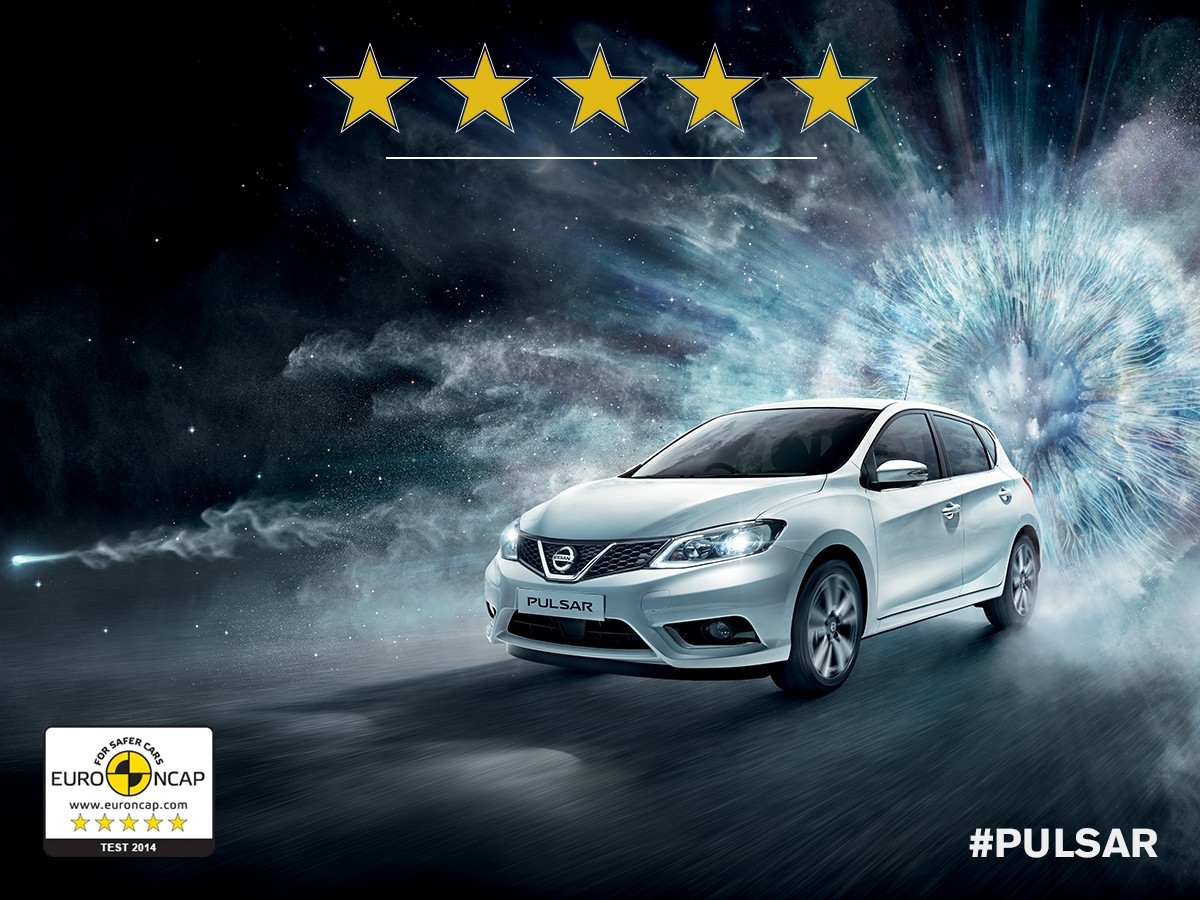 Pulsar 5 αστέρων στο Euro NCAP