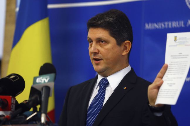 Παραιτήθηκε ο ρουμάνος υπουργός Εξωτερικών