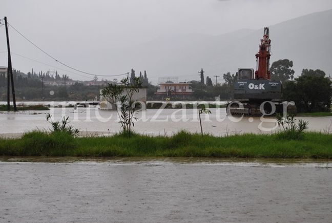 Κατολισθήσεις από την κακοκαιρία στη Ζάκυνθο