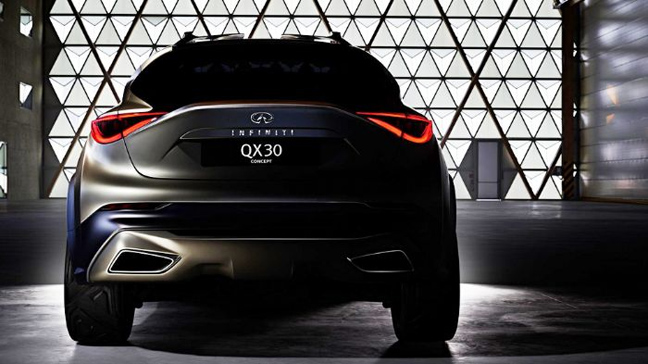 Πρόγευση του Infiniti QX30 concept