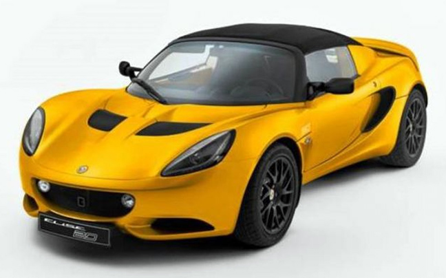 Επετειακή έκδοση της Lotus Elise