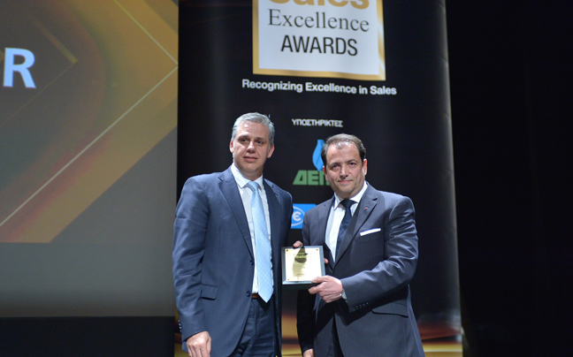 Βραβείο της Audi στα Sales Excellence Awards 2015