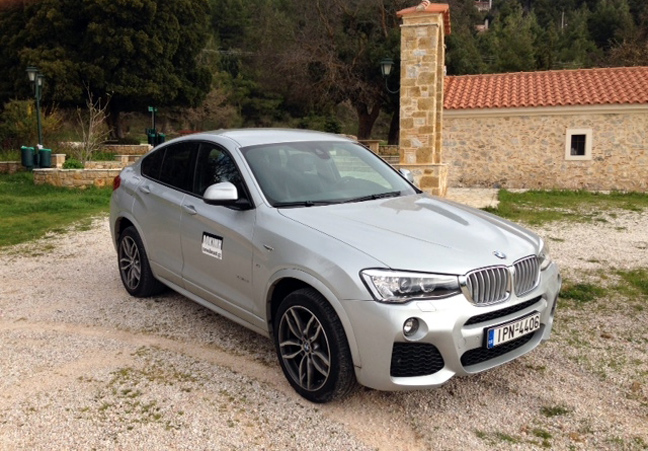 Οδηγούμε τη BMW X4 XDRIVE 2.8i