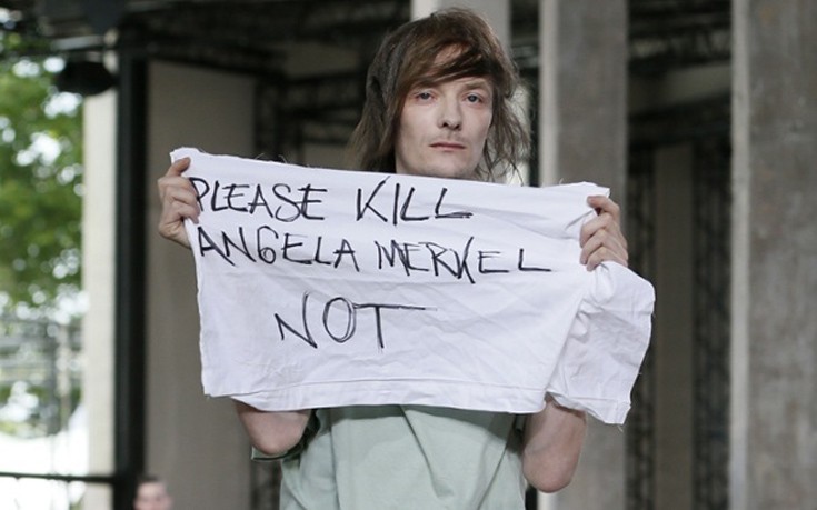 «Παρακαλώ, σκοτώστε την Άνγκελα Μέρκελ»
