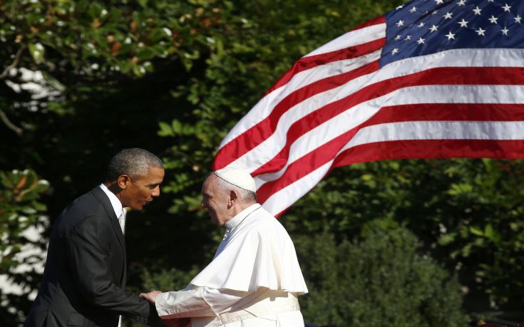 Ταύτιση απόψεων μεταξύ Ομπάμα και Πάπα για την κλιματική αλλαγή