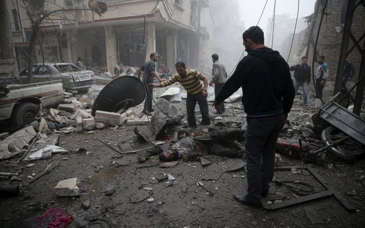 Στους 60 οι νεκροί από τη διπλή επίθεση στη Δαμασκό