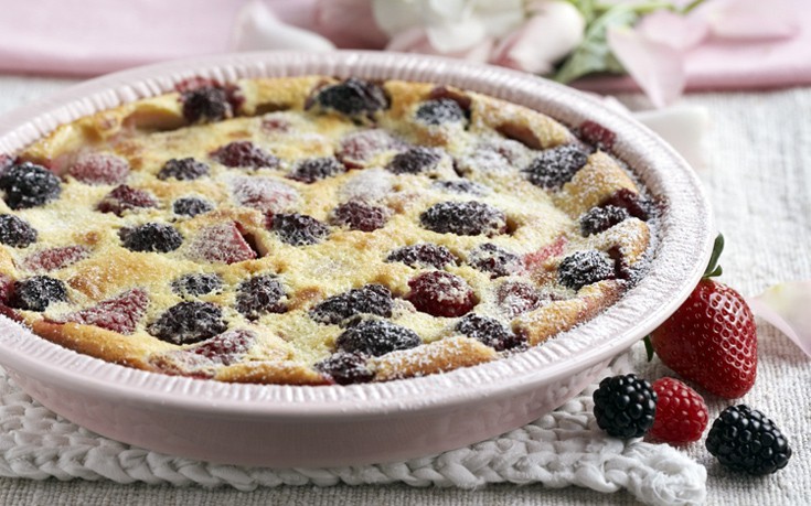 Berry clafoutis