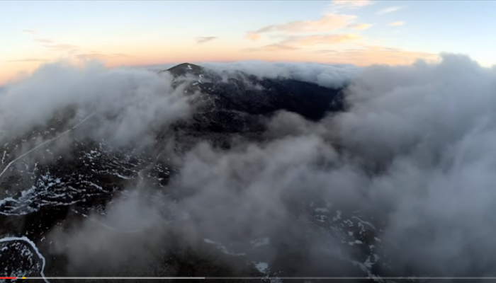 Μία βόλτα με drone πάνω από τα σύννεφα του Ψηλορείτη