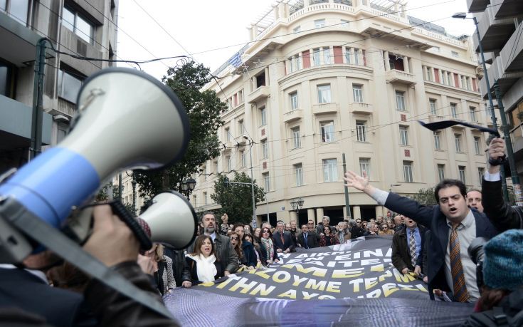 Μουσική διαμαρτυρία δικηγόρων την Παρασκευή